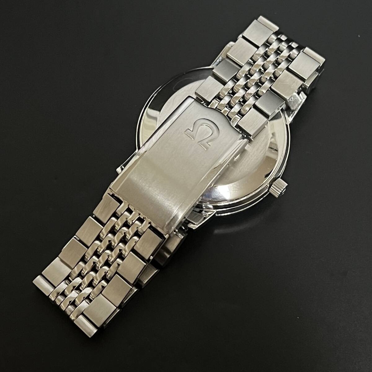 1円~ OH済 OMEGA オメガ シーマスター デイト ブルーダイアル 1円~ OH済 OMEGA オメガ シーマスター デイト ブルーダイアル