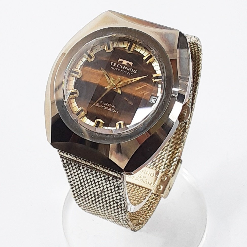 TECHNOS TIGER Borazon テクノス タイガーボラゾン 自動巻き TECHNOS TIGER Borazon テクノス タイガーボラゾン 自動巻き