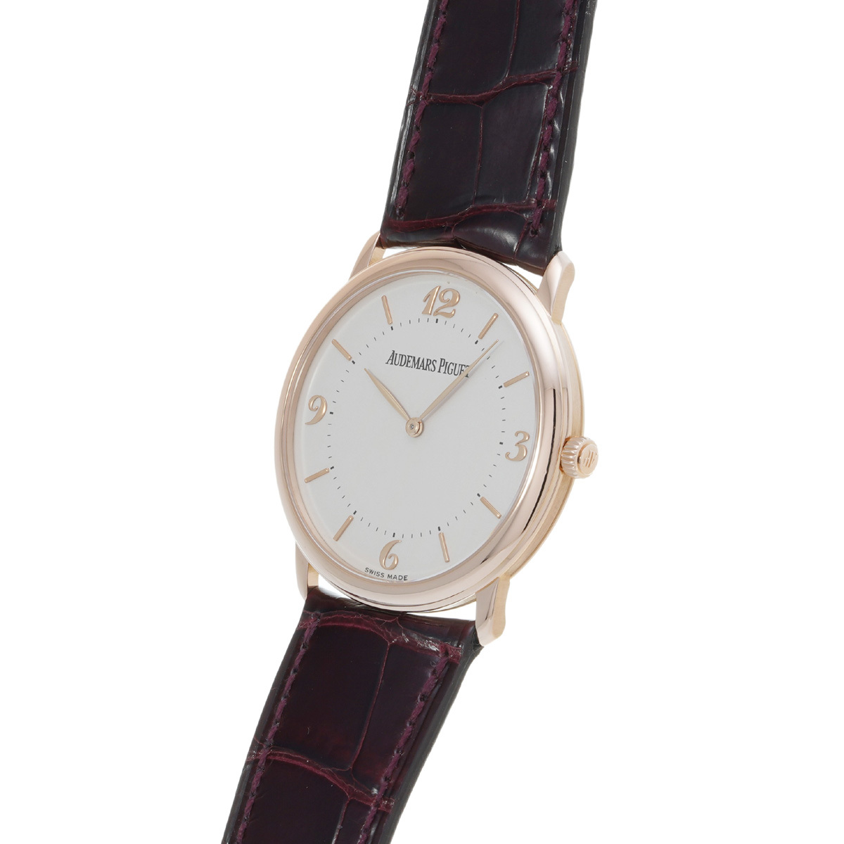 オーデマピゲ ジュール オーデマ ウルトラスリム 14894OR.O.0002.07 アイボリー メンズ 腕時計 手巻き 中古 銀蔵_画像2