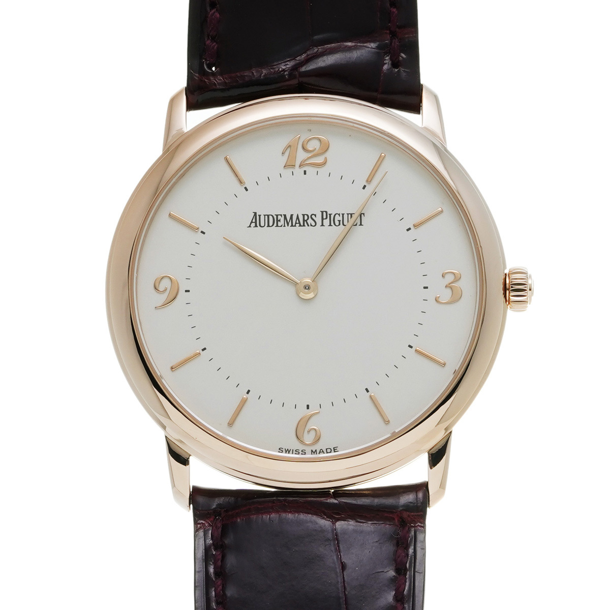 オーデマピゲ ジュール オーデマ ウルトラスリム 14894OR.O.0002.07 アイボリー メンズ 腕時計 手巻き 中古 銀蔵_画像5