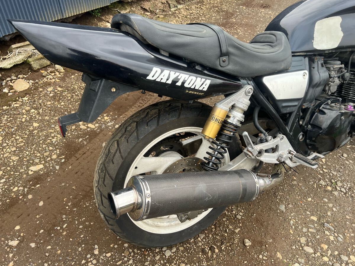 書付き XJR400 4HM-026*** クランキングOK レストアベース 書付き XJR400 4HM-026*** クランキングOK レストアベース