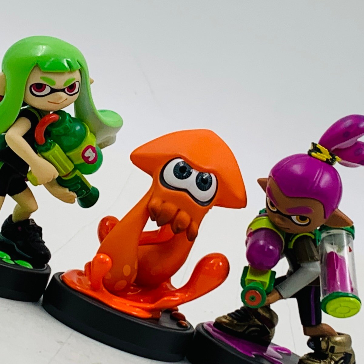 中古 amiibo アミーボ スプラトゥーン ガール・ライムグリーン 中古 amiibo アミーボ スプラトゥーン ガール・ライムグリーン