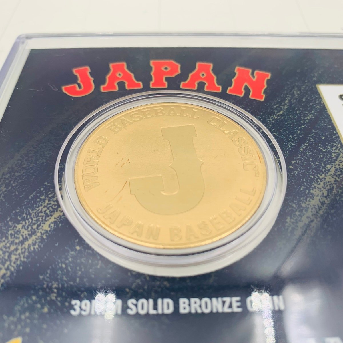 中古品 WBC WORLD BASEBALL CLASSIC 2023 優勝記念 コインカード 中古品 WBC WORLD BASEBALL CLASSIC 2023 優勝記念 コインカード