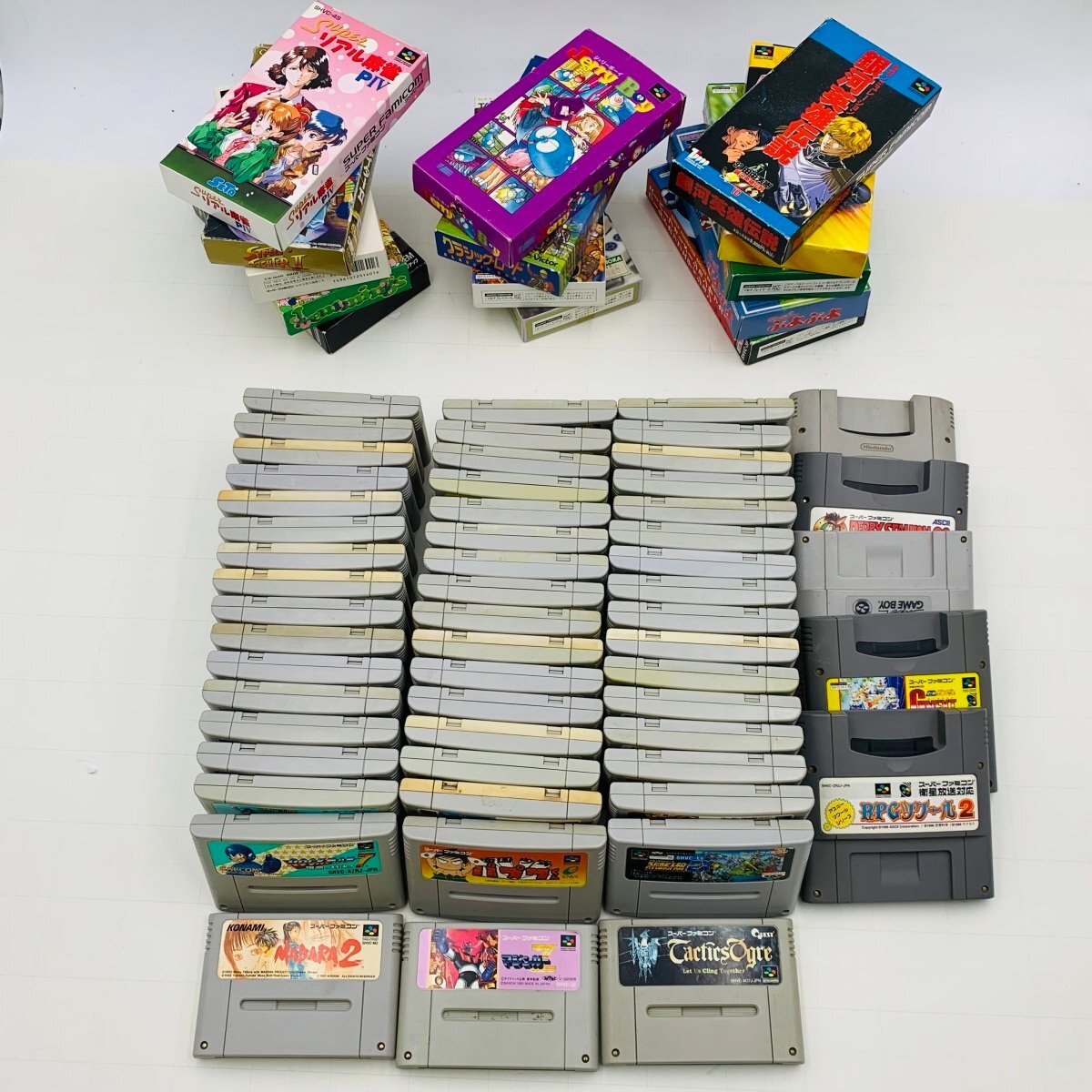 ジャンク SFC スーパーファミコン ソフト 一部箱説付き 約70本 ジャンク SFC スーパーファミコン ソフト 一部箱説付き 約70本
