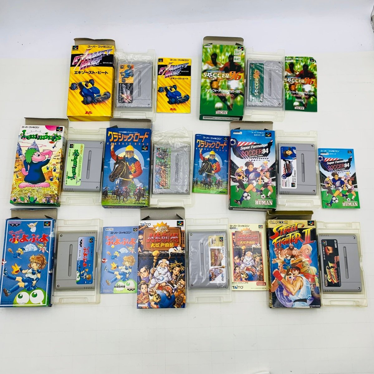 全国送料無料 ジャンク SFC スーパーファミコン ソフト 一部箱説付き 約70本 その他