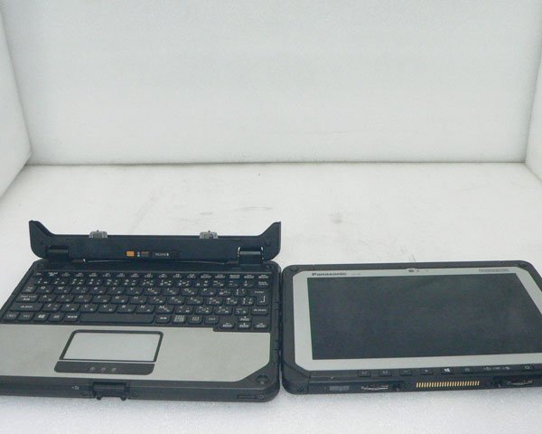 Windows10 Panasonic TOUGHBOOK CF-20 Core m5-6Y57 1.1GHz 4GB 128GB(NVMe SSD) 10.1インチ(1920×1200) 液晶ムラ、シミ AC欠品