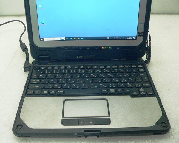 Windows10 Panasonic TOUGHBOOK CF-20 Core m5-6Y57 1.1GHz 4GB 128GB(NVMe SSD) 10.1インチ(1920×1200) 液晶ムラ、シミ AC欠品