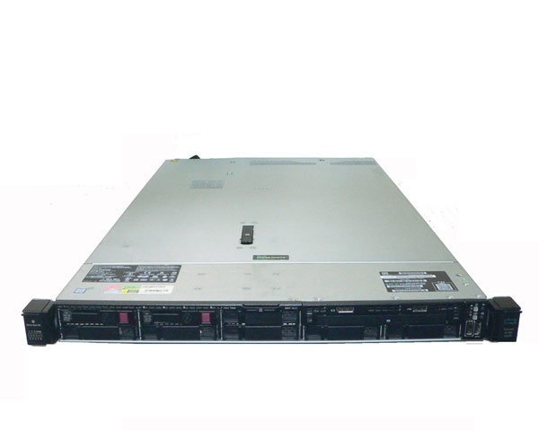 HP ProLiant DL360 Gen10 867959R-B21 Xeon Gold 6126 2.6GHz×2基 メモリ 64GB HDD 300GB×2(SAS 2.5インチ) DVD-ROM AC*2