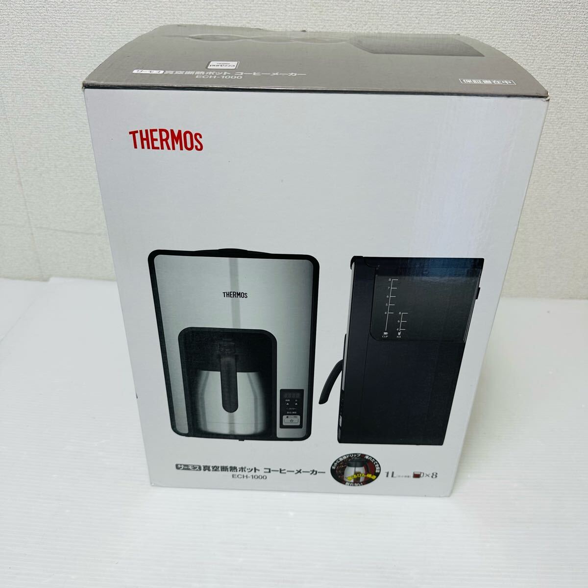 未使用品 サーモス 真空断熱 ポットコーヒーメーカー ECH-1000 未使用品 サーモス 真空断熱 ポットコーヒーメーカー ECH-1000