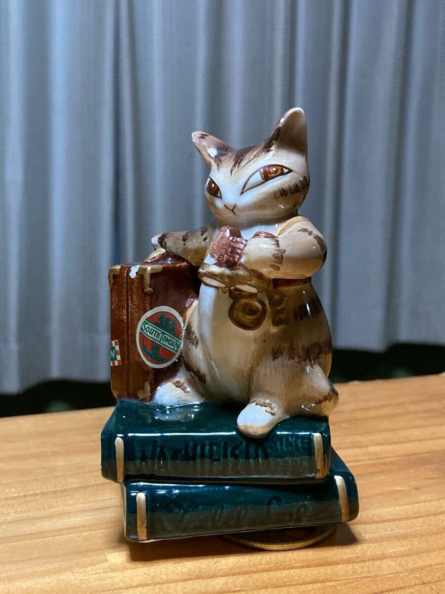 わちふぃーるど ダヤン オルゴール 陶器製 「〜80日間世界一周 わちふぃーるど ダヤン オルゴール 陶器製 「〜80日間世界一周