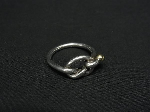 1円 □美品□ TIFFANY&Co ティファニー ラブノット SV925×18K 1円 □美品□ TIFFANY&Co ティファニー ラブノット SV925×18K