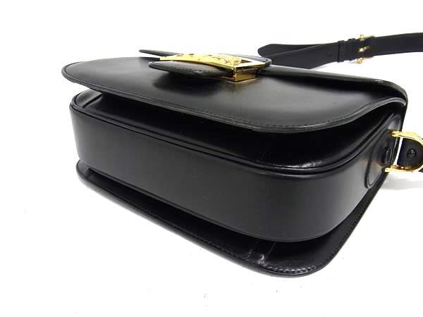 1円 CELINE セリーヌ ヴィンテージ 馬車金具 レザー ショルダー 1円 CELINE セリーヌ ヴィンテージ 馬車金具 レザー ショルダー