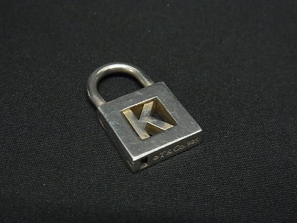 1円 TIFFANY&Co ティファニー SV925 ロックチャーム イニシャル 1円 TIFFANY&Co ティファニー SV925 ロックチャーム イニシャル