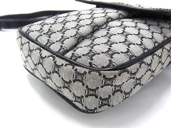 1円 □美品□ CELINE セリーヌ マカダム柄 キャンバス×レザー 1円 □美品□ CELINE セリーヌ マカダム柄 キャンバス×レザー