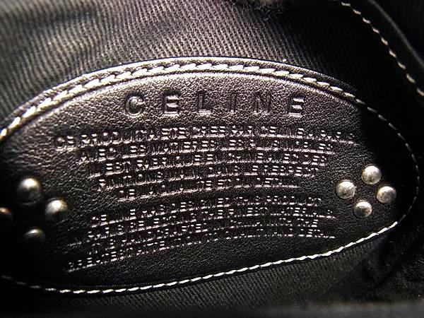 1円 □美品□ CELINE セリーヌ マカダム柄 キャンバス×レザー 1円 □美品□ CELINE セリーヌ マカダム柄 キャンバス×レザー