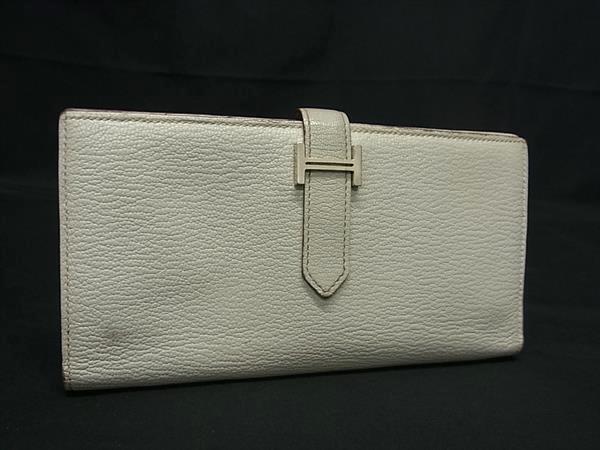 1円 HERMES エルメス ベアンスフレ レザー シルバー金具 二 1円 HERMES エルメス ベアンスフレ レザー シルバー金具 二