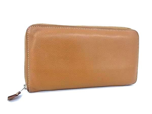 1円 HERMES エルメス レザー ラウンドファスナー 長財布 1円 HERMES エルメス レザー ラウンドファスナー 長財布