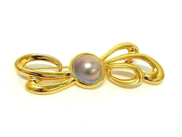 1円 □美品□ TASAKI タサキ 本真珠 マベパール 約18mm ピン 1円 □美品□ TASAKI タサキ 本真珠 マベパール 約18mm ピン