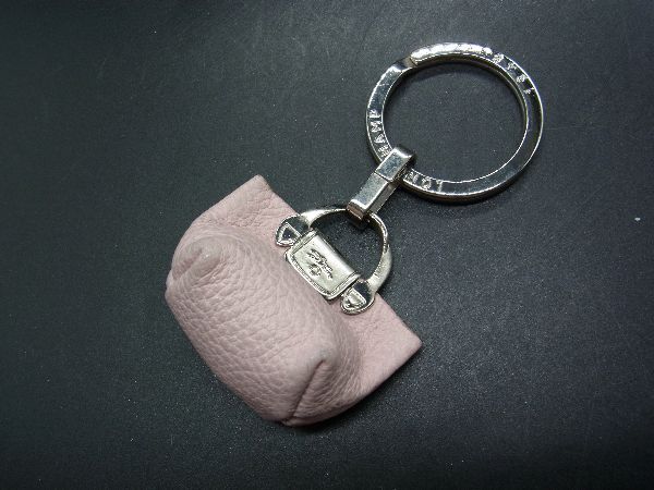 LONGCHAMP ロンシャン レザー バッグ型 鞄型 バッグチャーム LONGCHAMP ロンシャン レザー バッグ型 鞄型 バッグチャーム