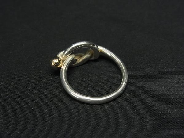 1円 □美品□ TIFFANY&Co ティファニー ラブノット SV925×K18 1円 □美品□ TIFFANY&Co ティファニー ラブノット SV925×K18