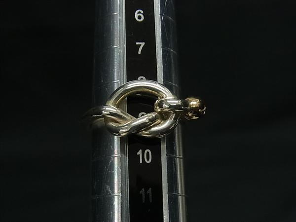 1円 □美品□ TIFFANY&Co ティファニー ラブノット SV925×K18 1円 □美品□ TIFFANY&Co ティファニー ラブノット SV925×K18
