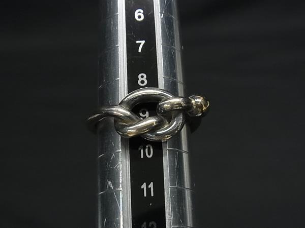 1円 TIFFANY&Co ティファニー ラブノット SV925×K18 750 18金 1円 TIFFANY&Co ティファニー ラブノット SV925×K18 750 18金