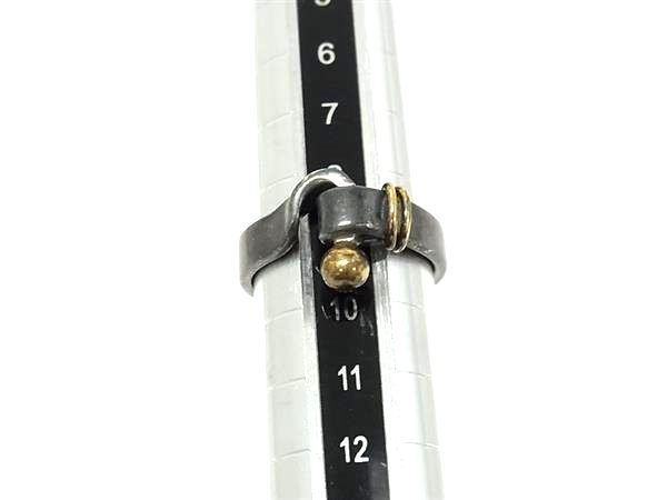 1円 TIFFANY&Co ティファニー フック&アイ SV925×K18 750 18金 1円 TIFFANY&Co ティファニー フック&アイ SV925×K18 750 18金