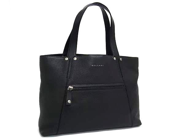 1円 □極美品□ BVLGARI ブルガリ レザー トートバッグ 1円 □極美品□ BVLGARI ブルガリ レザー トートバッグ