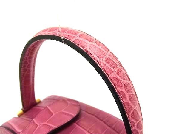 1円 □極美品□ CELINE セリーヌ クロコダイル型押しレザー 1円 □極美品□ CELINE セリーヌ クロコダイル型押しレザー