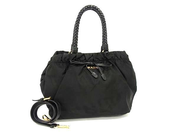 1円 □美品□ PRADA プラダ テスートナイロン×レザー クロス 1円 □美品□ PRADA プラダ テスートナイロン×レザー クロス