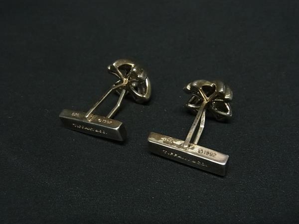 1円 TIFFANY&Co ティファニー シグネチャー SV925 カフス 1円 TIFFANY&Co ティファニー シグネチャー SV925 カフス