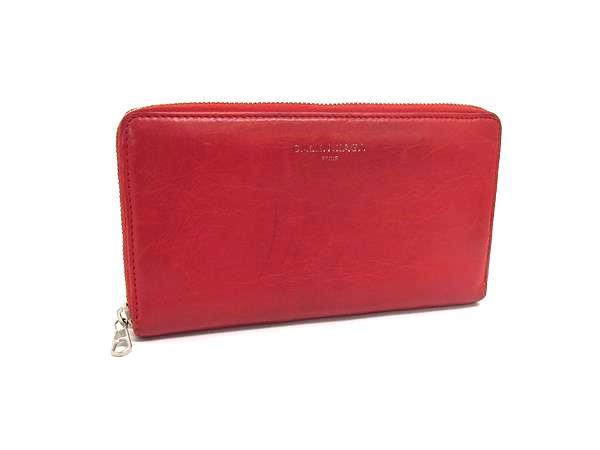 1円 BALENCIAGA バレンシアガ 519641 レザー ラウンドファスナー 1円 BALENCIAGA バレンシアガ 519641 レザー ラウンドファスナー