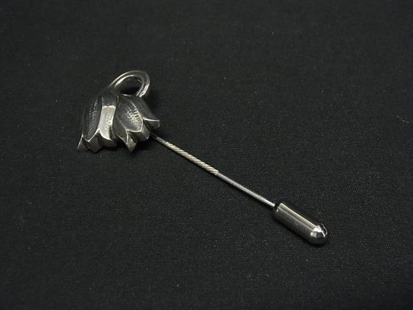 1円 GEORG JENSEN ジョージ ジェンセン SV925 花 フラワー ピン 1円 GEORG JENSEN ジョージ ジェンセン SV925 花 フラワー ピン