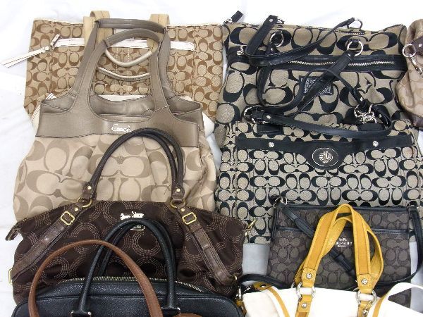 1円 COACH コーチ シグネチャー 等 キャンバス レザー 等 トート 1円 COACH コーチ シグネチャー 等 キャンバス レザー 等 トート