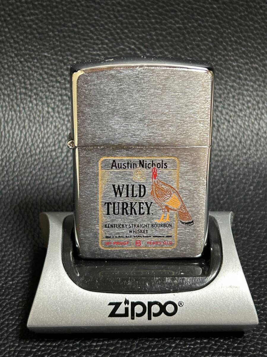 大量出品中!!【希少】未使用 1990年製 Zippo 'WILD TURKEY' 90's 大量出品中!!【希少】未使用 1990年製 Zippo 'WILD TURKEY' 90's
