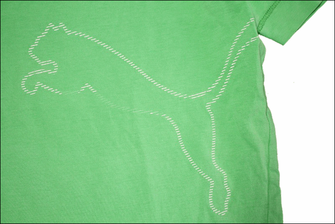 [US XL] PUMA Puma футболка 2 цветный Vintage Vintage USA б/у одежда Old IB1270