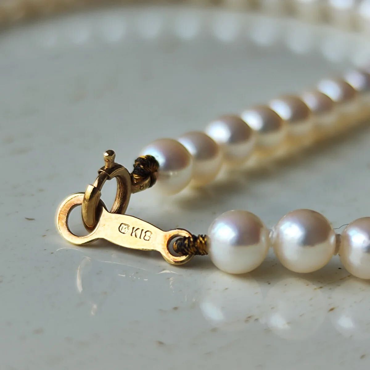 MIKIMOTO ミキモト あこや真珠 ネックレスとイヤリングのセット MIKIMOTO ミキモト あこや真珠 ネックレスとイヤリングのセット