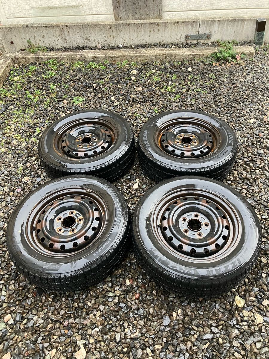 手渡し可 日産セレナ C25系 純正 スチールホイール スタッドレス 手渡し可 日産セレナ C25系 純正 スチールホイール スタッドレス