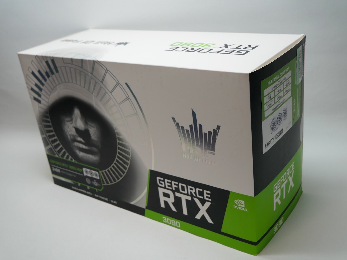 GEFORCE RTX 3090 HALL OF FAME 玄人志向 GK-RTX3090-E24GB GEFORCE RTX 3090 HALL OF FAME 玄人志向 GK-RTX3090-E24GB
