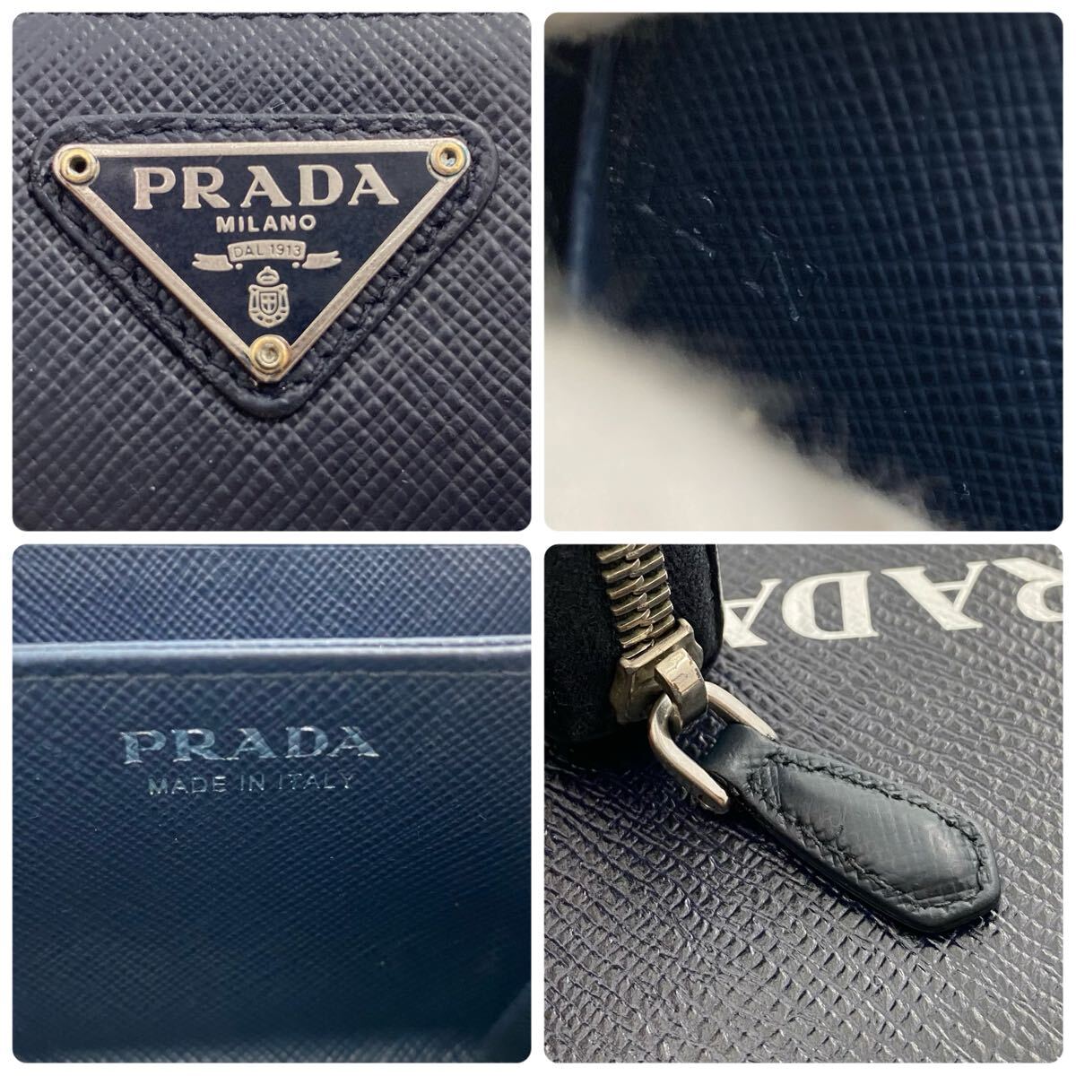 158【ほぼ極美品】PRADA プラダ コインケース レザー 小銭入れ 158【ほぼ極美品】PRADA プラダ コインケース レザー 小銭入れ