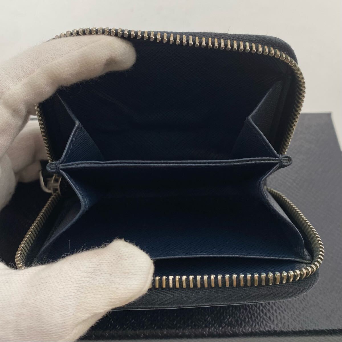 158【ほぼ極美品】PRADA プラダ コインケース レザー 小銭入れ 158【ほぼ極美品】PRADA プラダ コインケース レザー 小銭入れ