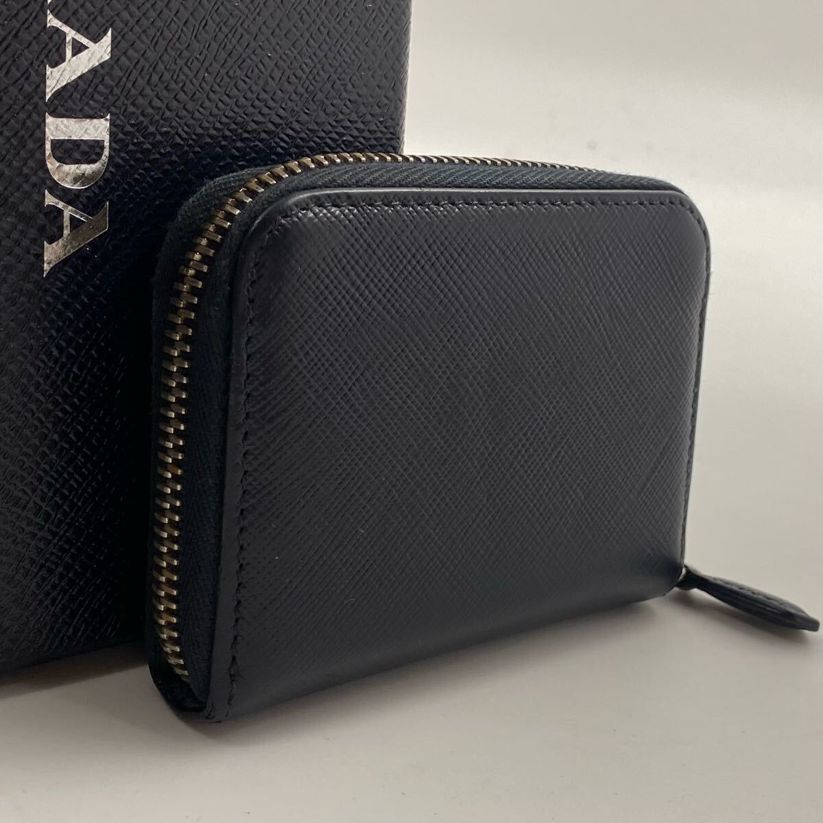 158【ほぼ極美品】PRADA プラダ コインケース レザー 小銭入れ 158【ほぼ極美品】PRADA プラダ コインケース レザー 小銭入れ
