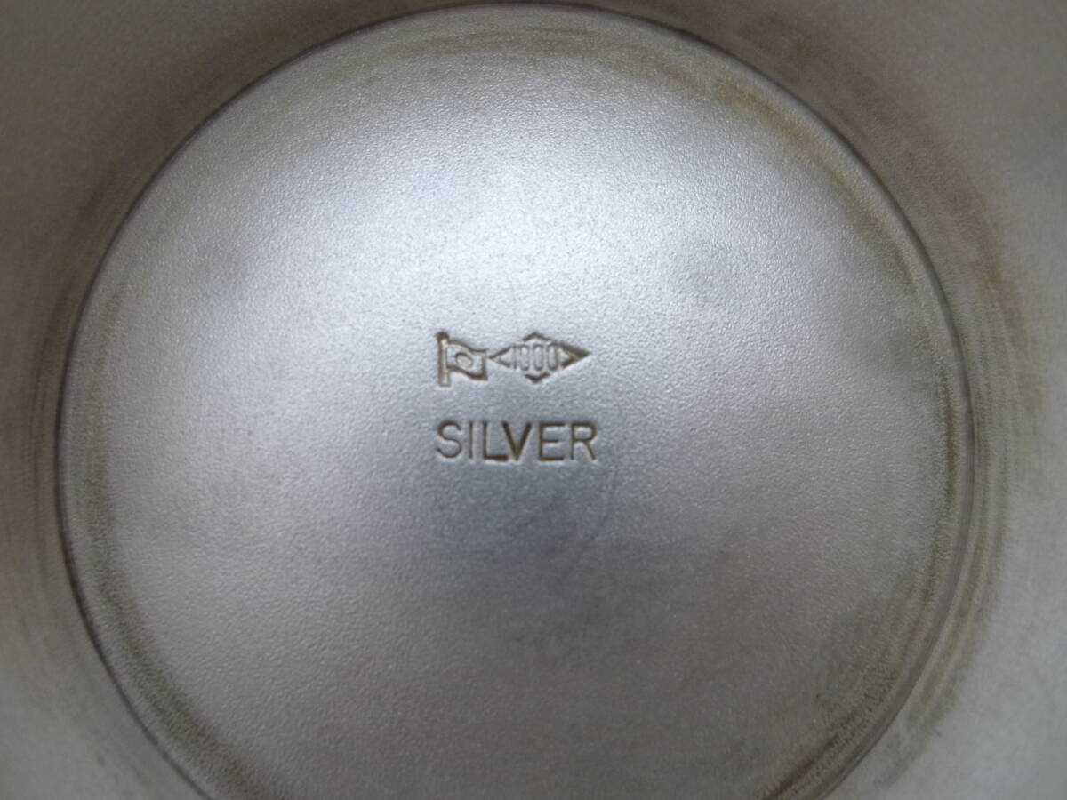下∞1 銀杯 銀盃 内閣総理大臣 贈 重量約140g SILVER 1000 下∞1 銀杯 銀盃 内閣総理大臣 贈 重量約140g SILVER 1000