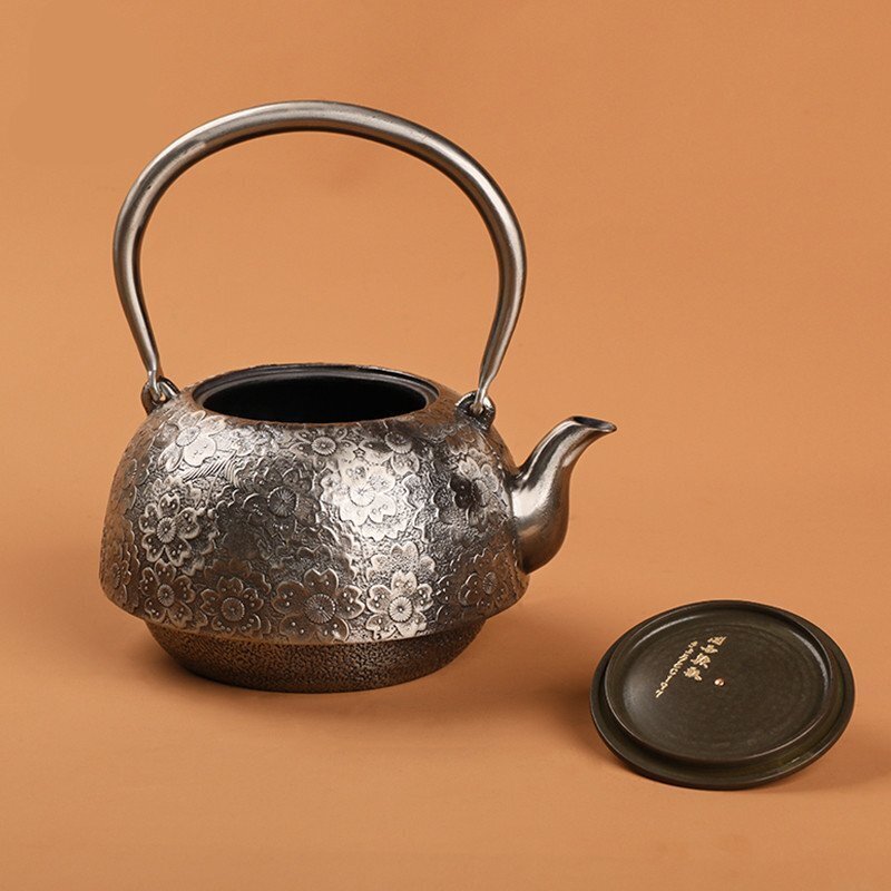 推薦☆茶道具☆南部鉄器 鉄瓶 茶壺 未塗装鉄器 提梁壺 対応 鉄 推薦☆茶道具☆南部鉄器 鉄瓶 茶壺 未塗装鉄器 提梁壺 対応 鉄