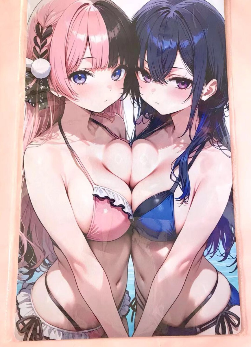 プレイマット 橘ひなの 一ノ瀬うるは ぶいすぽっ マウスパッド プレイマット 橘ひなの 一ノ瀬うるは ぶいすぽっ マウスパッド