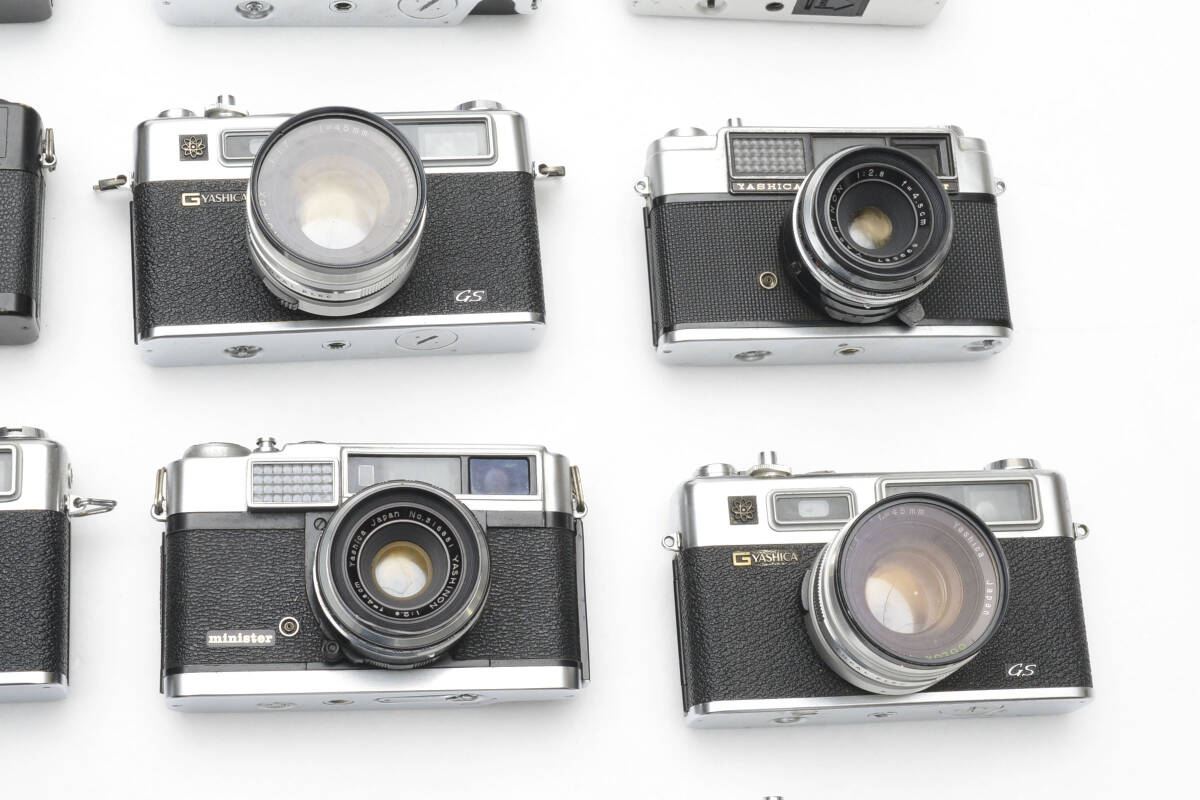 ☆22点まとめ☆Yashica ヤシカ Electro 35 GSN/GS/他/ レンジ ☆22点まとめ☆Yashica ヤシカ Electro 35 GSN/GS/他/ レンジ