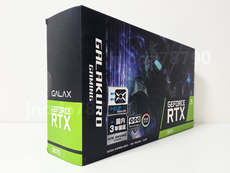 玄人志向 GALAKURO GG-RTX3070-E8GB/TP NVIDIA GeForce RTX3070 玄人志向 GALAKURO GG-RTX3070-E8GB/TP NVIDIA GeForce RTX3070