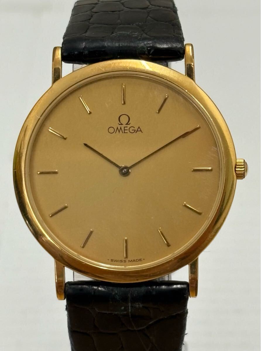 OMEGA オメガ 195.0075.2 デビル クォーツ Cal.1378 シャンパン OMEGA オメガ 195.0075.2 デビル クォーツ Cal.1378 シャンパン