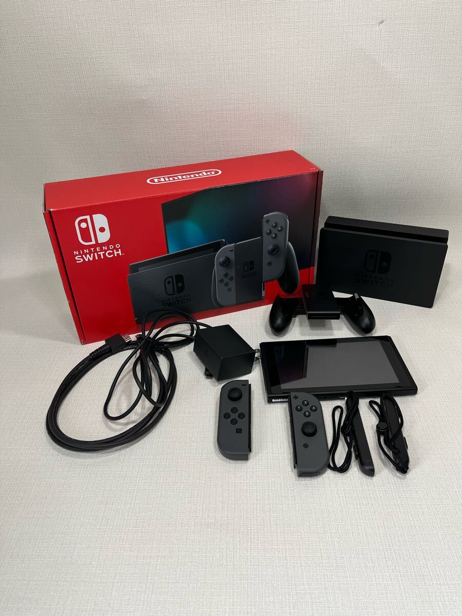 ☆送料込 Nintendo Switch グレー 新モデル HAD-S-KAAAA ☆送料込 Nintendo Switch グレー 新モデル HAD-S-KAAAA