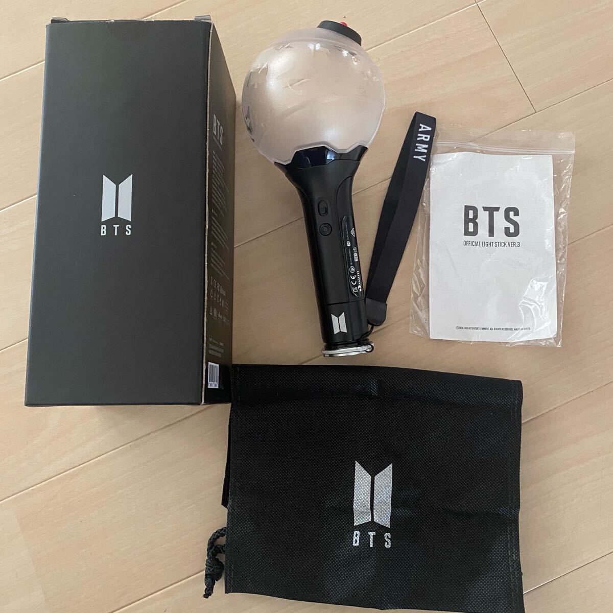 BTS official light stick ver 3 ペンライト アミボム 公式 BTS official light stick ver 3 ペンライト アミボム 公式